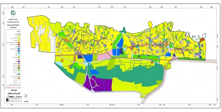 دانلود طرح جامع شهر جدید صدرا سال 92 + آلبوم نقشه ها