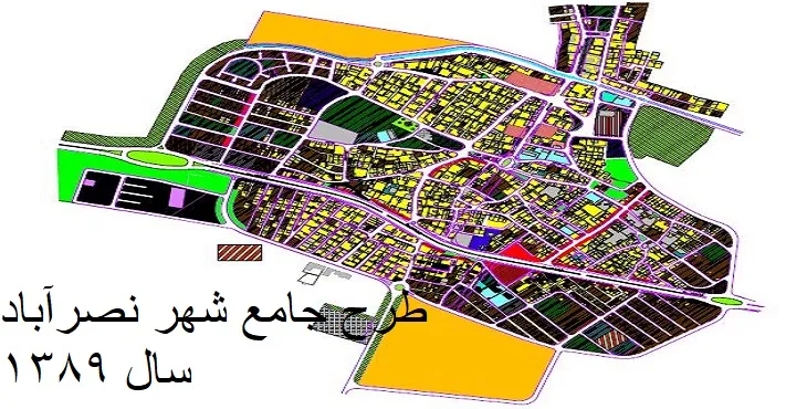 طرح جامع شهر نصرآباد