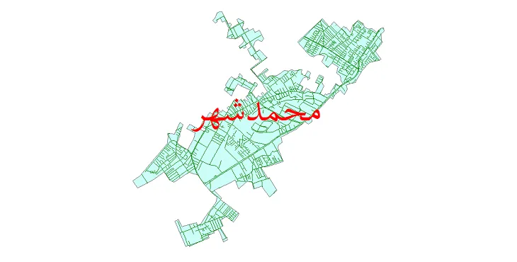 دانلود نقشه معابر شهر محمدشهر کرج + pdf باکیفیت