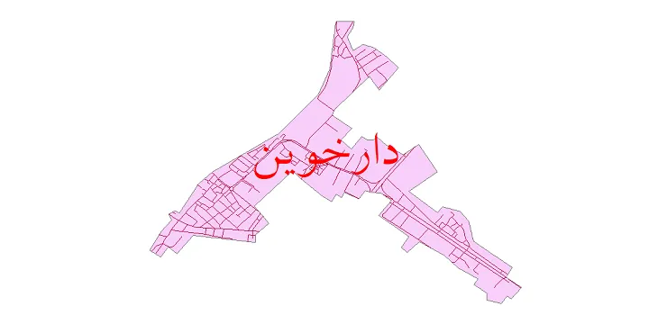 دانلود نقشه معابر شهر دارخوین + pdf باکیفیت