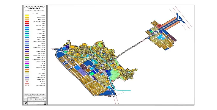 دانلود طرح جامع شهر رضوانشهر اصفهان سال 89 + نقشه ها