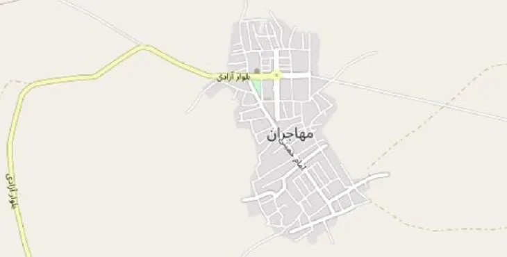 دانلود نقشه pdf شهر مهاجران همدان