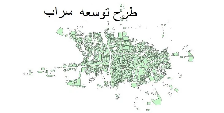 طرح جامع شهر سراب سال 63