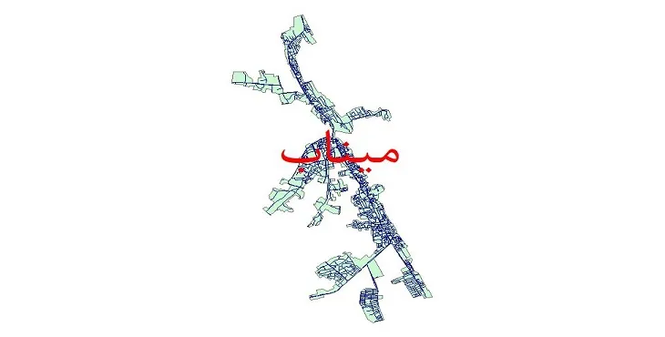 دانلود نقشه معابر شهر میناب + pdf باکیفیت