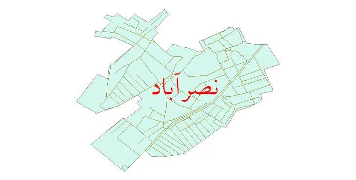 دانلود نقشه شهر نصرآباد اصفهان + pdf باکیفیت