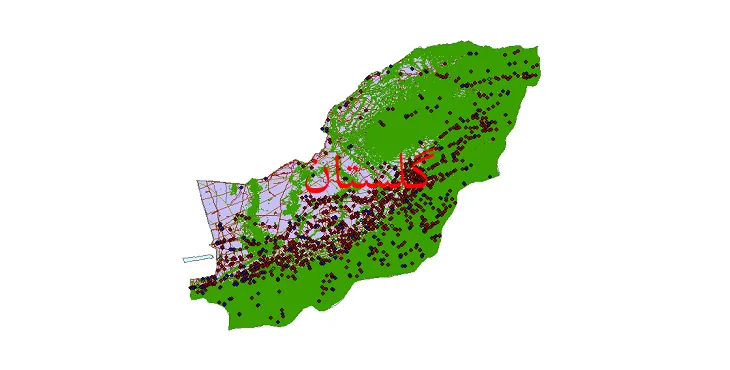 کاملترین شیپ فایل های استان گلستان