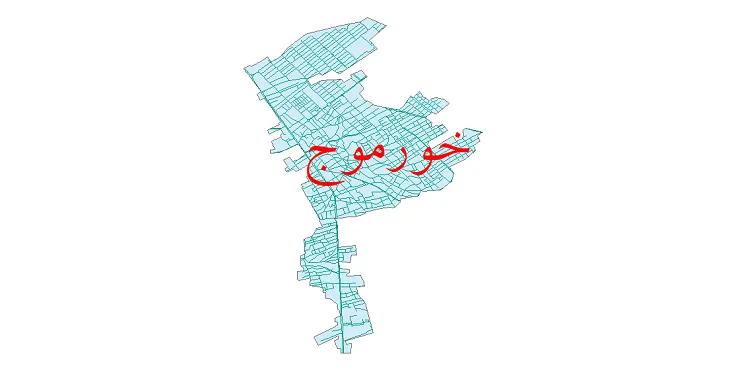 دانلود نقشه معابر شهر خورموج + pdf باکیفیت