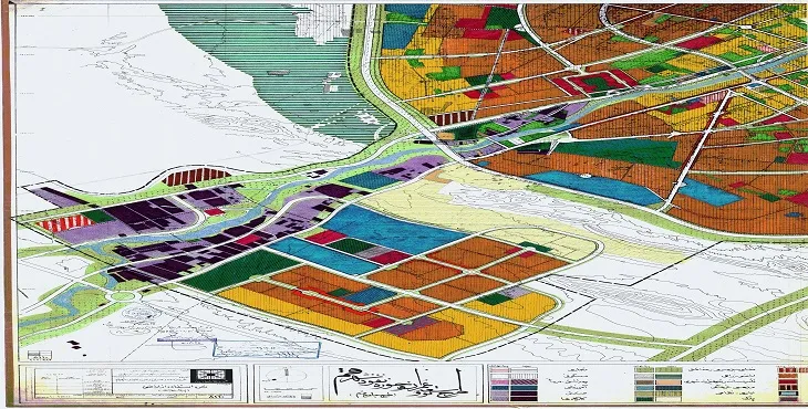  دانلود طرح جامع شهر قم سال 68 + آلبوم نقشه ها