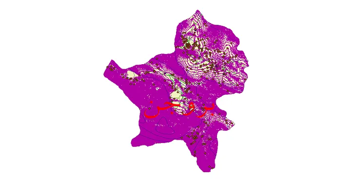 کاملترین شیپ فایل های شهرستان بروجن