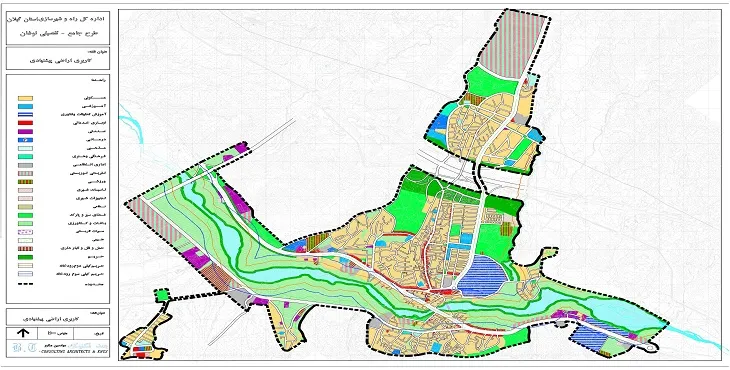 دانلود آلبوم نقشه های طرح جامع-تفصیلی شهر لوشان