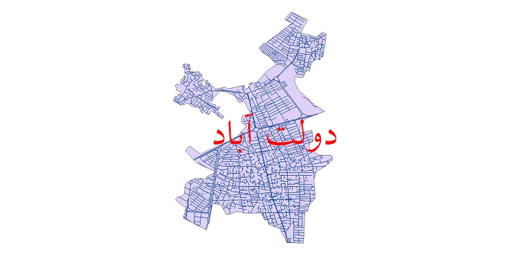 دانلود نقشه معابر شهر دولت آباد برخوار + pdf باکیفیت