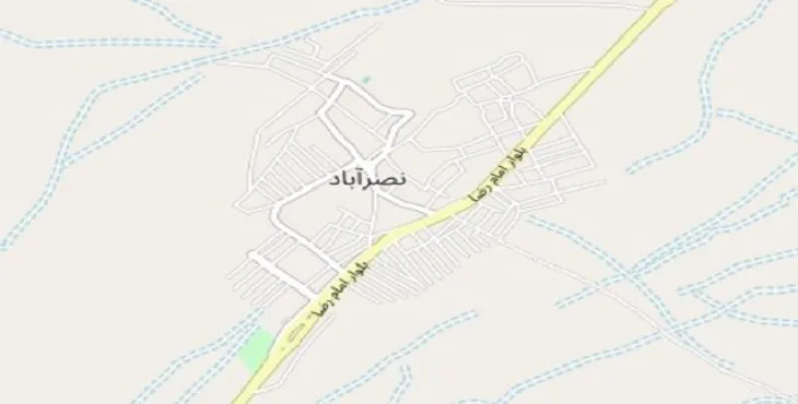 دانلود نقشه pdf شهر نصرآباد