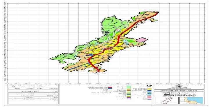 دانلود آلبوم نقشه های طرح جامع-تفصیلی شهر گوراب زرمیخ
