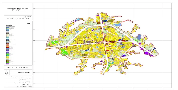 دانلود نقشه کاربری اراضی شهر کوچصفهان | وضع موجود+پیشنهادی