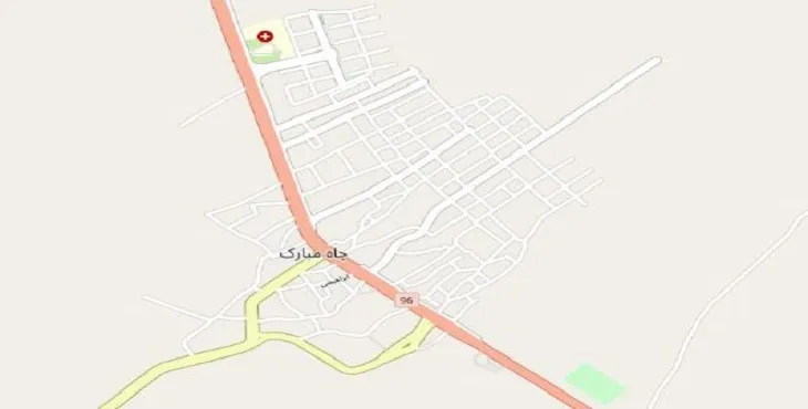 دانلود نقشه pdf شهر چاه مبارک