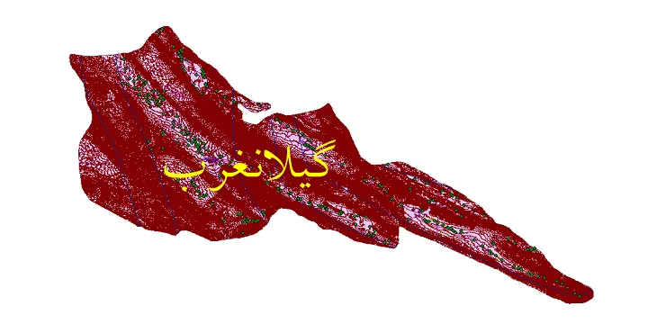 کاملترین شیپ فایل های شهرستان گیلانغرب