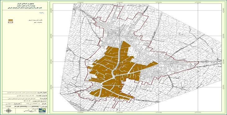 طرح جامع-تفصیلی شهر کلوانق + آلبوم نقشه ها