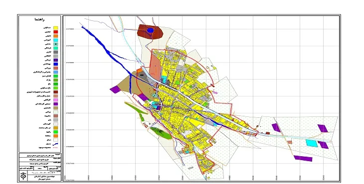 دانلود آلبوم نقشه های طرح جامع-تفصیلی شهر جعفرآباد