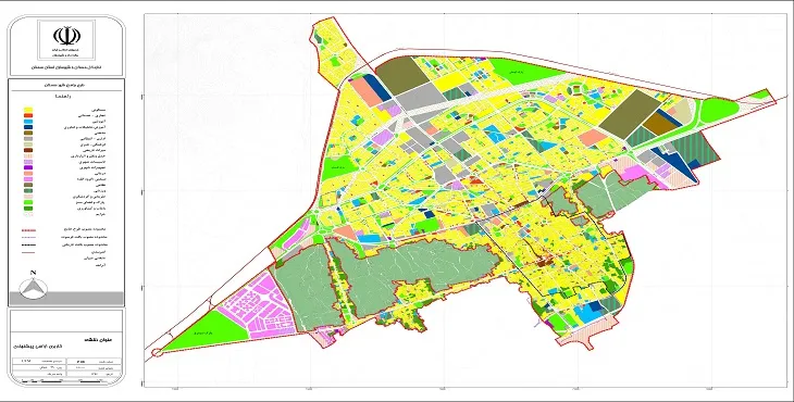 طرح جامع شهر سمنان + آلبوم نقشه ها